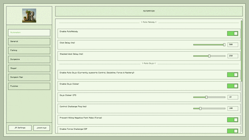 Jooon Reimagined GUI Preview